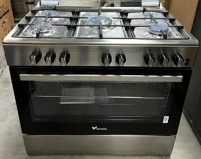 Veneto Cooking Range 5 Gas Burners Cooker Stove With 1 Year Warranty