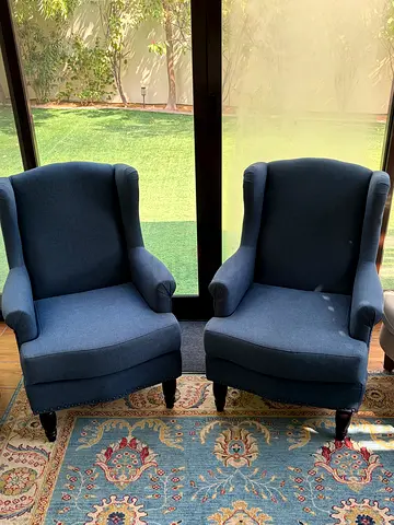 Pottery barn accent chairs