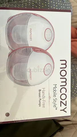 Momcozy Mobile Style Hands-Free Electric Breast Pumps (Pair) - Light Pink