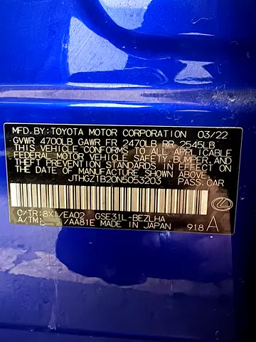 2022 Lexus IS-SERIES 照片 15