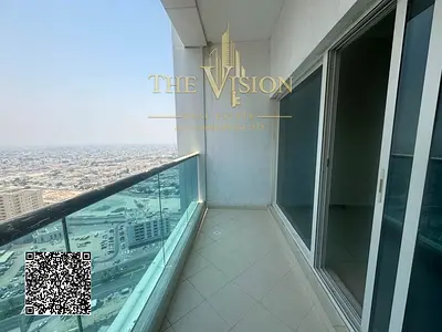 23rd Floor | Spacious 2BR + Balcony | Ajman One Tower 6