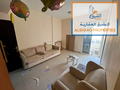 One bedroom and living room, balcony, central air conditioning, close to Ajman Court and Ajman University, easy access to Sharjah and Dubai.