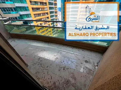 Spacious studio apartment with separate kitchen and large balcony overlooking the garden, suitable for families.