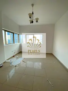 Annual rental in Al Rashidiya 3: 3BR apartment with open Sheikh Khalifa view, 2 master bedrooms, 2 b