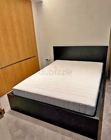 Ikea Queen Size Bed with Mattress Available in Perfect Condition