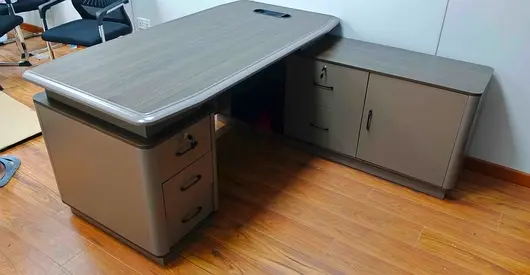 Brand New Executive L Shape Table Wooden