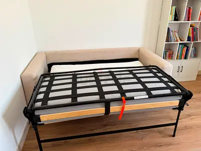 Great Condition IKEÀ _ VIMLE 2 Seater Sofa Bed Beige