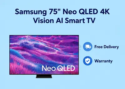 Samsung 75 Inch Class Neo QLED QN80F 4K Samsung Vision AI Smart TV