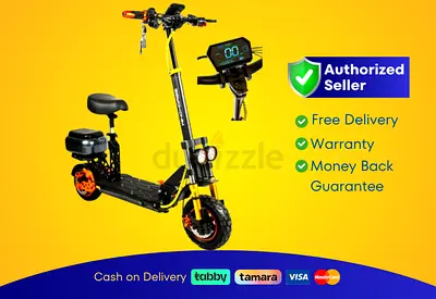 Wind Horse Electric Scooter 350W 30KM Range 50KM Speed, H4 | Brand New |  Warranty | FREE  Delivery