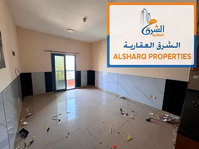 Studio for annual rent 23,000 AED In 4 installments Al Na'imiyah Tower C Fully lit studio Excellent layout Central air conditioning Balcony Parking in