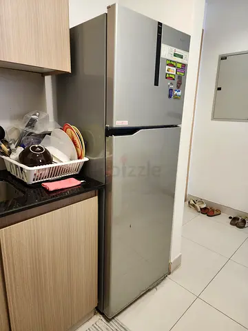 Panasonic Double Door Refrigerator Silver