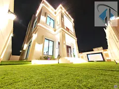 A villa with regal finishes and a charming European design.
