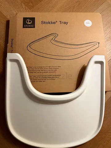 STOKKE Tripp Trapp TRAY TABLE WHITE LIKE NEW