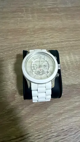 Michael Kors Men's MK8108 Runaway Stainless Steel White Watch