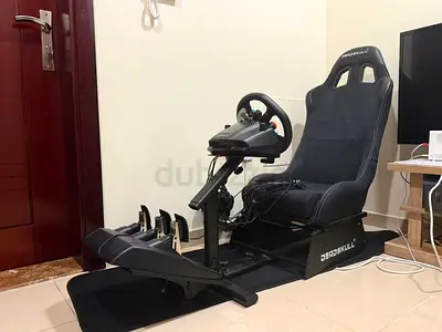Logitech G29 Complete Racing Simulator + DEVO SKULL Cockpit & Seat – Like New