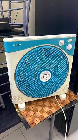 FLEXY Square Box Fan - Used, Working Condition