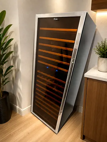 Terim freestanding wine cooler / wine fridge - large capacity 220bottle