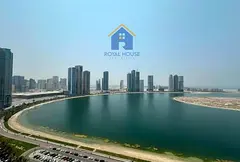 Two bedrooms plus maid's room for sale with sea view