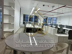 Non-Furnished Office for Annual Rent in Al Qasba Sharjah Located in a Commercial and Residential Bui