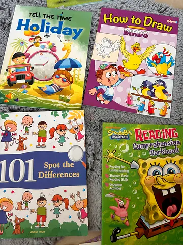 13 Kids’ Activity & Story Books – AED 20