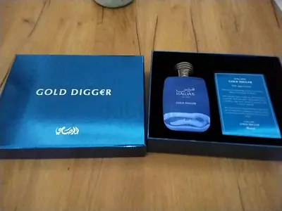Gold Digger perfume set - unopened bottle with box