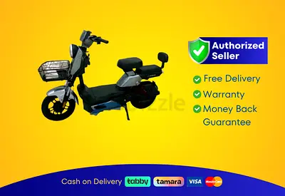Wind Horse Electric Scooter 500W 45KM Range 40KM Speed, M6 - Grey | Brand New |  Warranty | FREE  De