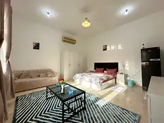 Fully furnished luxury studio room available near al nahyan