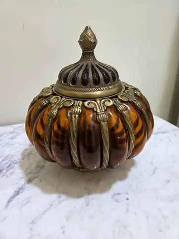 Center pices Amber glass ✨️