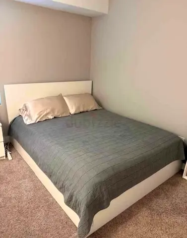 Ikea Queen Size Bed with Mattress Available in Perfect Condition