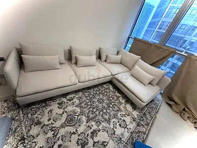 Amazing Condition IKEA Sodhremn Corner L Shape Sofa Beige