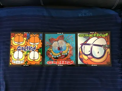 3 GARFIELD COLOUR COLLECTION BOOKS