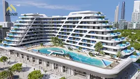 1BR Apartment | Samana Mykonos Signature | Downtown & Pool Views
