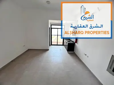 Brand-new studio in Al Alia Ajman, spacious, balcony, split AC, modern finishes, near Dubai, Sharjah & MBZ Road.