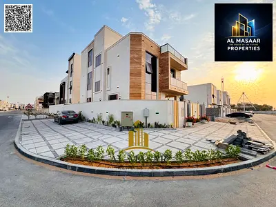 Corner villa in Al Yasmeen, Ajman—located directly behind the park and opposite the mosque. All-inclusive package; freehold ownership available to all