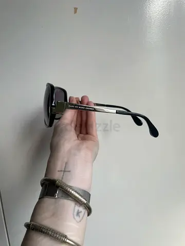 Black oversized Marco Polo sunglasses - gently used