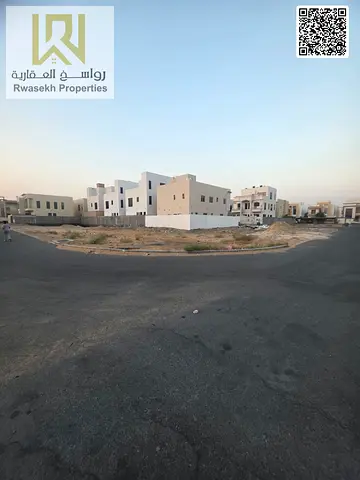 للبيع أرض زاوية على شارعين في منطقة الياسمين – عجمان | مساحة 3573 قدم² | سكني فيلا | موقع مميز | شامل رسوم التسجيل | فرصة استثمارية