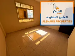A one-bedroom apartment in a prime location near Ajman Corniche, featuring a stunning view, high-end