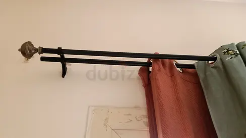 Curtain Rods Double