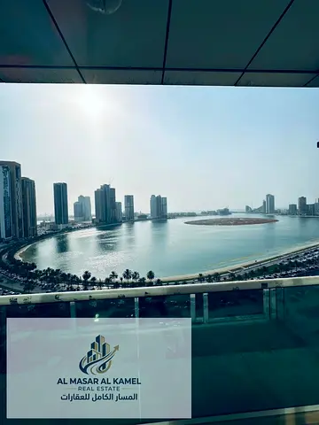 Spacious 3BR with Panoramic Lake View | Chiller Free | Al Taawun Corniche