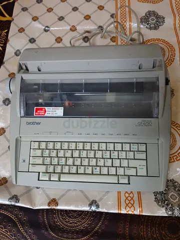 Brother GX-6750 Electronic Typewriter - Working Condition