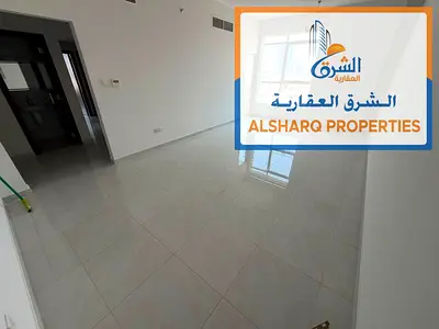Two bedrooms and a living room, 3 bathrooms, master bedroom, central air conditioning, free maintenance, Ajman Corniche
