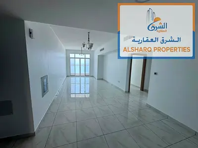 First occupancy - Ajman Corniche - Master bedroom, 3 bathrooms, built-in wardrobes, separate living room, large area - Central air conditioning