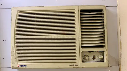 Used Cooline Window Air Conditioner - Working Condition