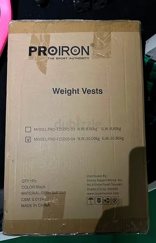 PROIRON 10KG Weighted Vest, Soft Iron, Reflective Jacket, Zero Leakage and Washable.