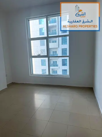 Balcony with an open view - Master bedroom - 6 installments - Free parking - Easy access to Sharjah and Dubai