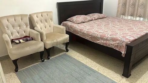 Furnished room with attached bathroom in Musaffah, Shabiya 10