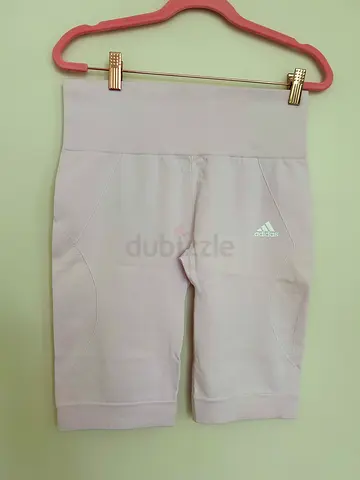 Adidas new pink tight shorts size M