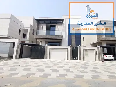 فيلا للبيع | الباهية عجمان | تملك حر لجميع الجنسيات | 5 غرف ماستر | 7 حمامات | مجلس فاخر | مطبخ مجهز | تكييف مركزي | باركن مسقوف | سوبر ديلوكس