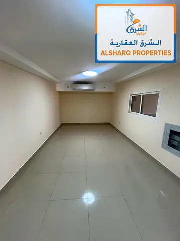 Brand new studio in Al Jurf 3, central AC, free maintenance and prime location.