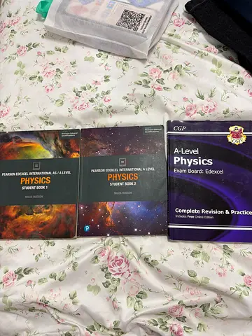A-Level Physics Textbooks - Complete Revision & Practice Set - Student book 1,2 and CGP book